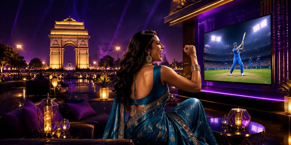 Cricket betting activities near India Gate Delhi